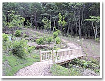 ｳｯﾄﾞﾁｯﾌﾟ道及び木橋（西茨城郡岩瀬町内） 